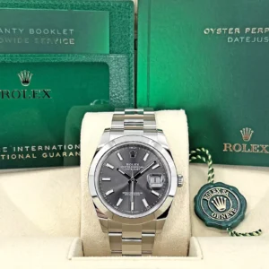 Rolex Datejust 126300 Rohodium 41mm